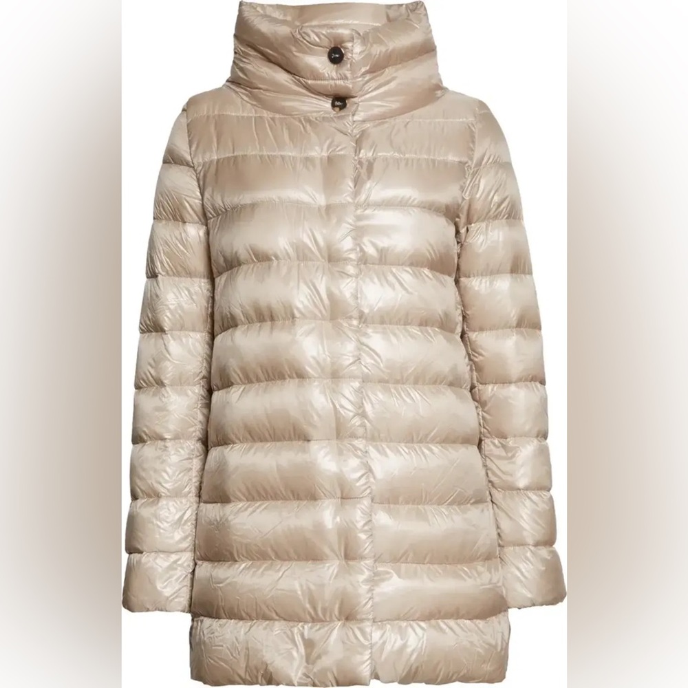 Herno Amelia High/Low Down Jacket 1985 Chantilly Size Large